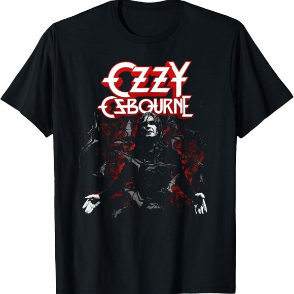 Sierra K Other - Ozzy Osbourne With Bats T-Shirt | Gothic Rock Graphic Tee Bat Silhouette Fan 17